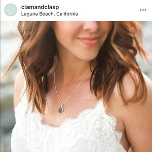Clam and Clasp Sea Shell Necklace
